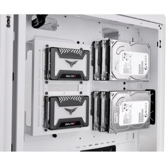 Thermaltalke CTE C700 Air Snow Mid Tower Vidro Temperado USB-C 3.2 Branca