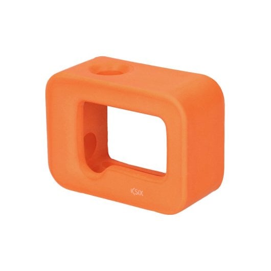 Custodia in spugna galleggiante, custodia in spugna galleggiante Ksix per Gopro Hero 5 arancione