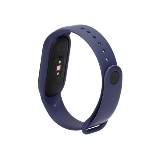 Bracelet de montre bleu Contact pour Xiaomi Mi Band 5/Amazfit Band 5