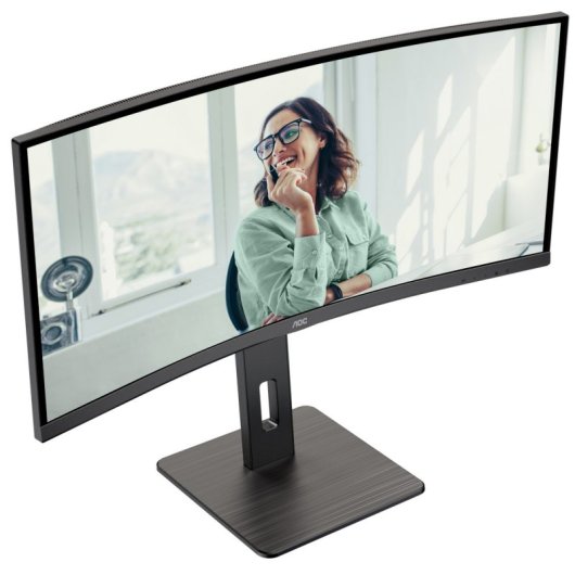 AOC CU34P3CV Monitor PC 86,4 cm (34") 3440 x 1440 Pixel UltraWide Quad HD LED Nero