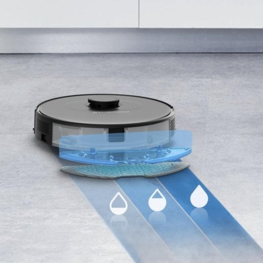 Robot Aspirapolvere e Lavapavimenti Rowenta X-Plorer Serie 75 S Navigazione Laser Controllo App e Voce