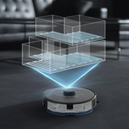Robot Aspirapolvere e Lavapavimenti Rowenta X-Plorer Serie 75 S Navigazione Laser Controllo App e Voce