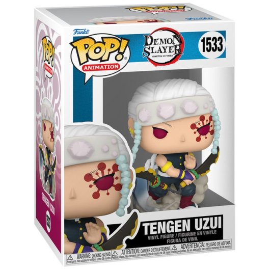 Funko Pop Demon Slayer Tengen Uzui mit Metallic Chase-Option