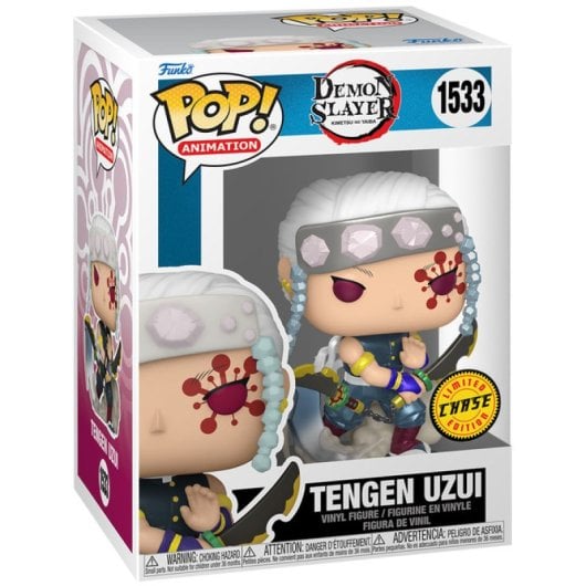 Funko Pop Demon Slayer Tengen Uzui mit Metallic Chase-Option