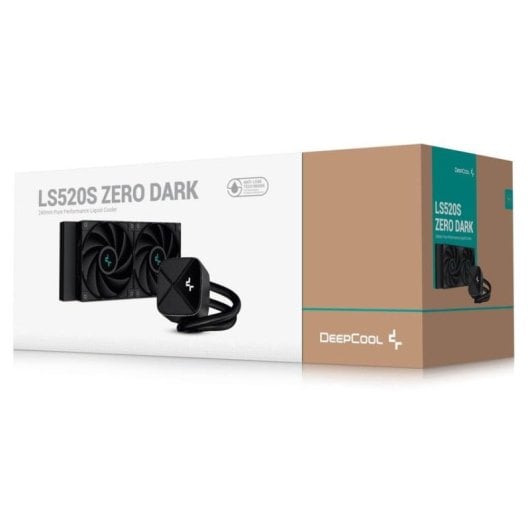DeepCool LS520 S Zero Dark Kit de Refrigeración Líquida 240mm Negro