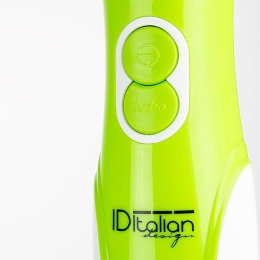 Frullatore a Immersione Italian Design 700W Bianco Verde 2 Velocità Lama Acciaio
