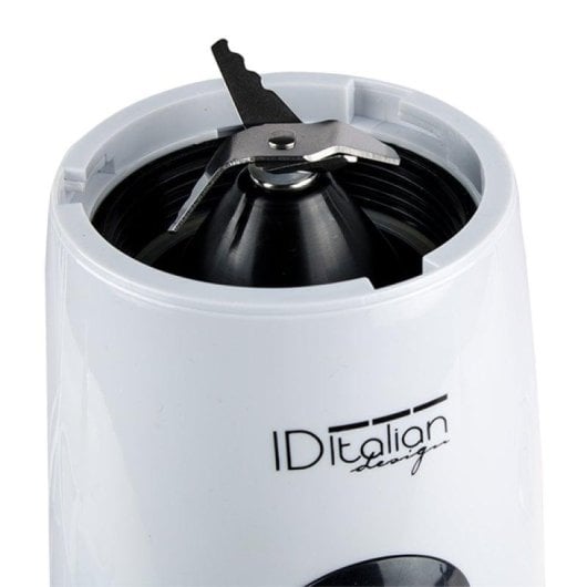 Standmixer Italian Design Mix & Go 260W Tragbar 4 Edelstahlklingen Antitropf