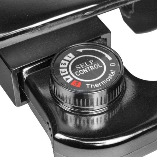 Parrilla elétrica Italian Design IDECUCOOK01 1500W tampa removível 30x30cm preta