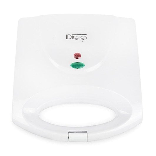 Sandwichera Italian Design IDECUBREAK02 650W Blanc Inox 2 sandwiches