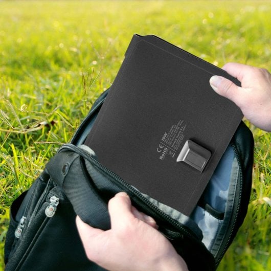 Muvit For Change Carregador Solar Dobrável 15W Preto