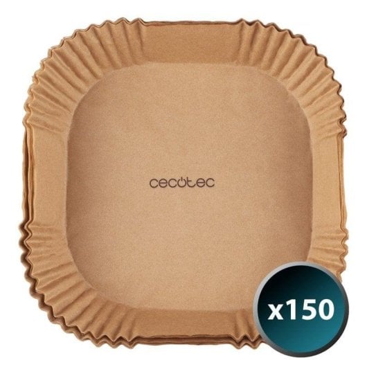 Accesorios para freidora de aire Cecotec Cecofry Paper Pack S 150 papeles silicona 16-20 cm 230ºC
