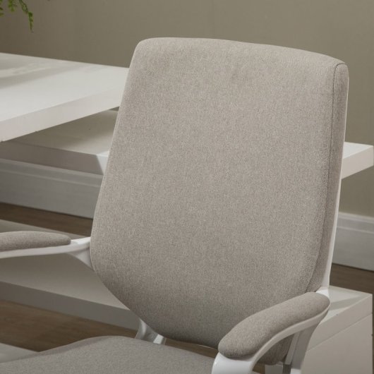 Vinsetto Silla De Oficina Giratoria Con Reposabrazos 62x69x92-100 Cm Beige