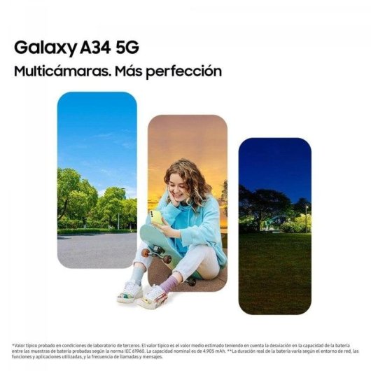 Samsung Galaxy A34 5G 8GB 256GB 6.6" Vert