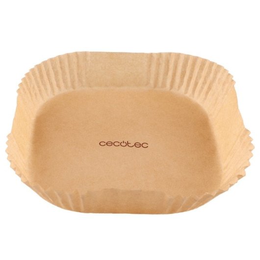 Cecotec Pack Cecofry Full Inox 5500 Pro Freidora de Aire 5.5L + Cecofry Paper Tamaño S 150 Papeles