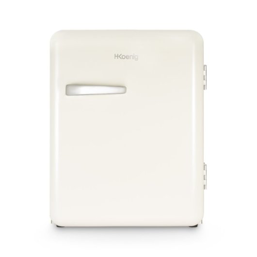 HKoenig TOAD8 Mini Réfrigérateur Vintage 31L E Crème