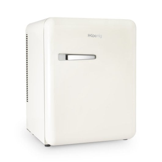 HKoenig TOAD8 Mini Réfrigérateur Vintage 31L E Crème