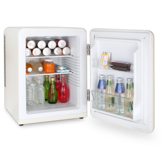 HKoenig TOAD8 Mini Réfrigérateur Vintage 31L E Crème