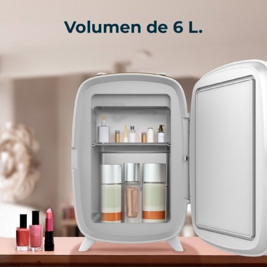 Cecotec Bamba Coolingbeauty 6000 Mirror Rose Nevera de Cosméticos 6L