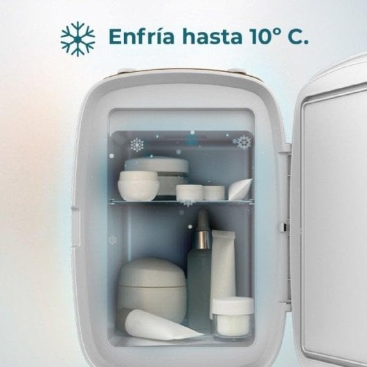 Frigorifero cosmetico Cecotec Bamba Coolingbeauty 6000 Mirror con specchio e luce LED