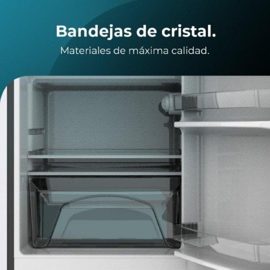 Frigorífico Mini Cecotec Bolero CoolMarket TT Origin 110 Black E Defrost 90cm 110L E Preto LED Icebox Retro