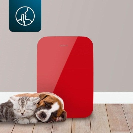 Frigorífico Cecotec Bolero MiniCooling 6L Bahamas Red 12V-220V Compacto