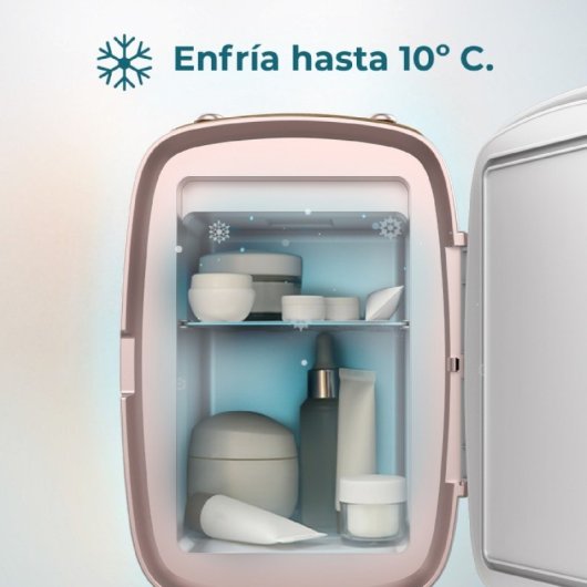 Cecotec Bamba Coolingbeauty 6000 Spiegel Kosmetik Kühlschrank 6L