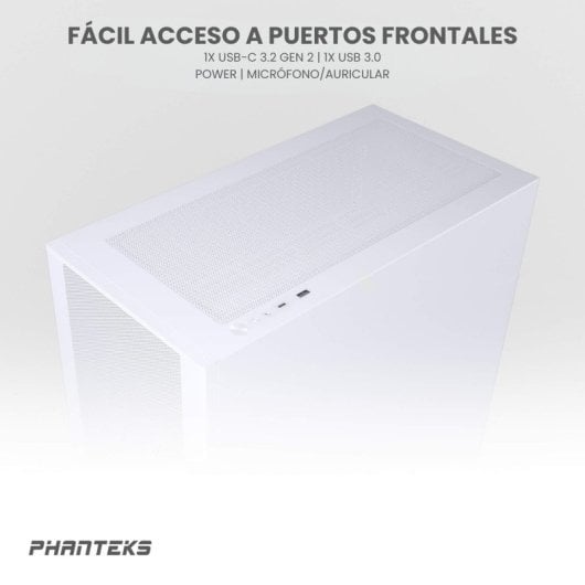 Phanteks XT Pro Ultra Vidro Temperado USB 3.2 Branca
