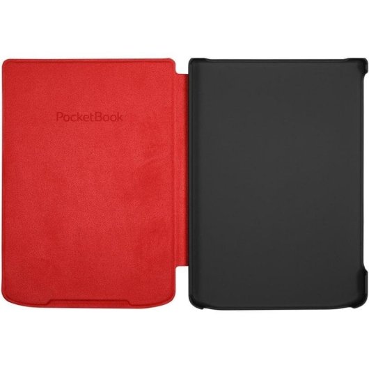 Housse PocketBook 629_634 Rouge pour liseuse 6 pouces Verse/Verse Pro