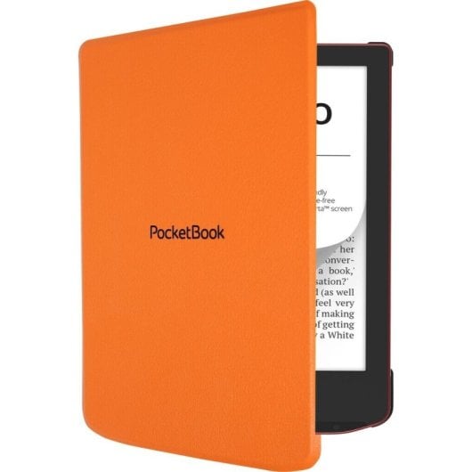 Capa laranja Pocketbook H-S-634-O-WW para e-book de 6"