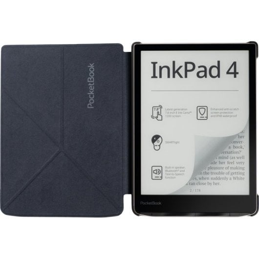 Pocketbook 743 Étui noir avec support pour Ebook Inkpad 4, Couleur 3 et 2