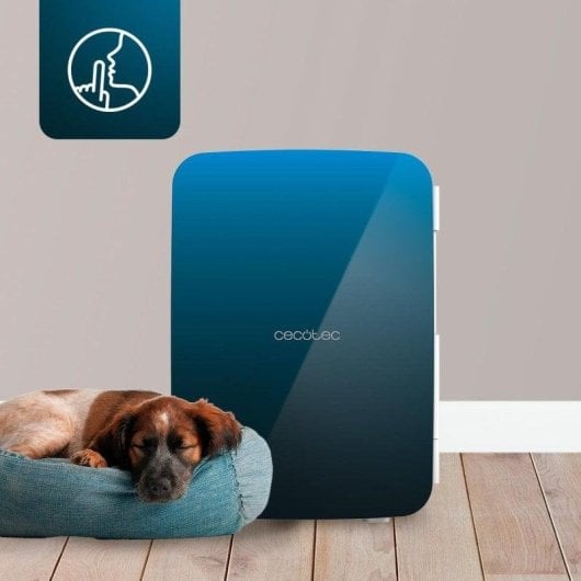 Frigorífico Mini Cecotec Bolero MiniCooling 10L Bahamas Pat 1 Defrost 33cm 10L E Azul Blanco