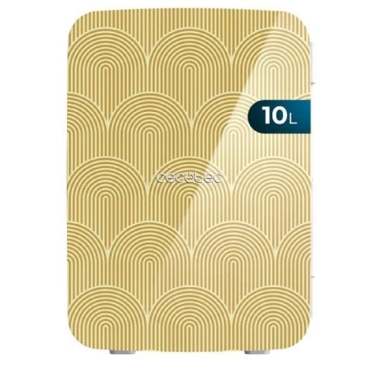 Frigorifero Cecotec Bolero MiniCooling 10L Bahamas Pat 2 Gold 12-220V 29dB