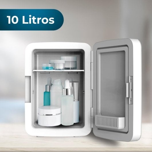 Cecotec Bolero MiniCooling 10L Bahamas Pat 3 Frigorífico Nevera Mini Vintage 12-220V E