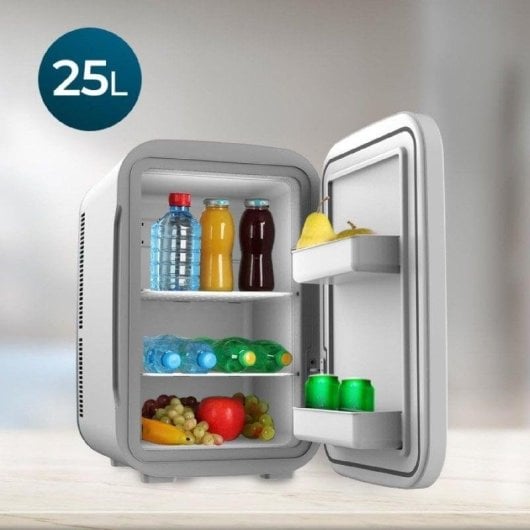 Frigorifero Cecotec Bolero MiniCooling 25L Bahamas Pat 1 12V-220V Blu Silenzioso