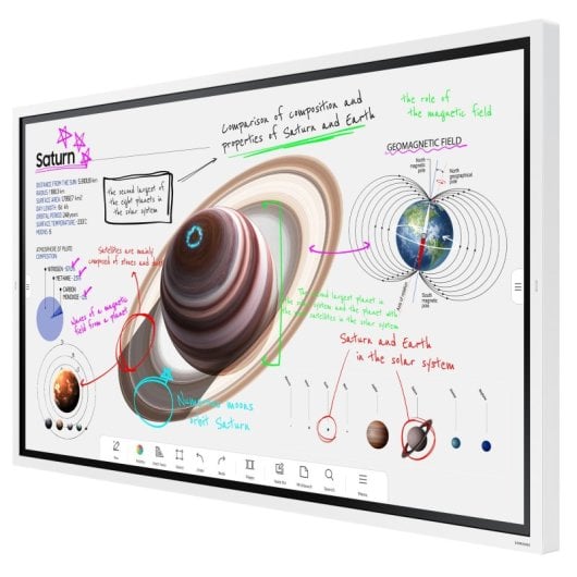 Samsung Flip Pro WM55B 55" LCD VA Pantalla Interactiva UltraHD 4K Táctil