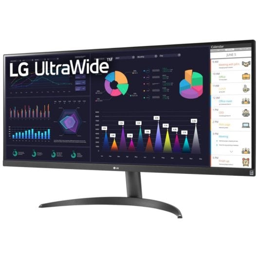 LG 34WQ500-B Computerbildschirm 86,4 cm (34") 2560 x 1080 Pixel UltraWide Full HD LED Schwarz
