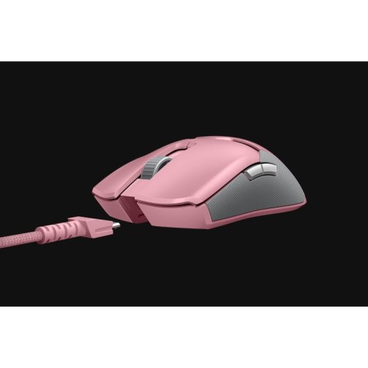 Razer Viper Ultimate Ratón Gaming Inalámbrico 20000DPI Rosa + Base de Carga