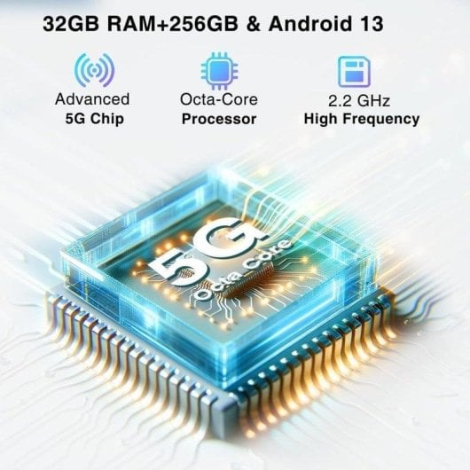 Doogee V20S 5G 12GB 256GB 6.43" Schwarz