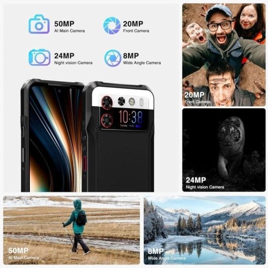 Doogee V20S 5G 12GB 256GB 6.43" Schwarz