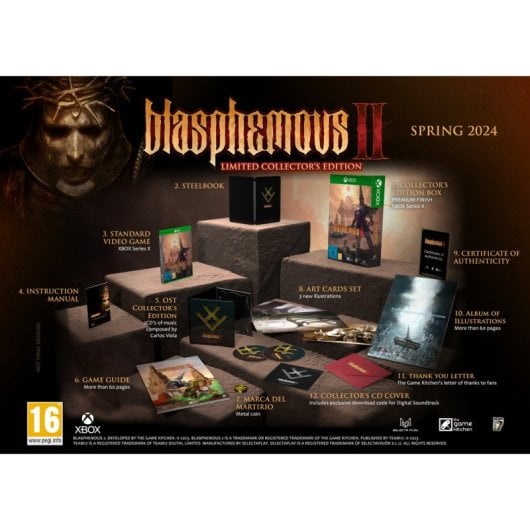 Blasphemous 2 Limited Collector's Edition Xbox Series X