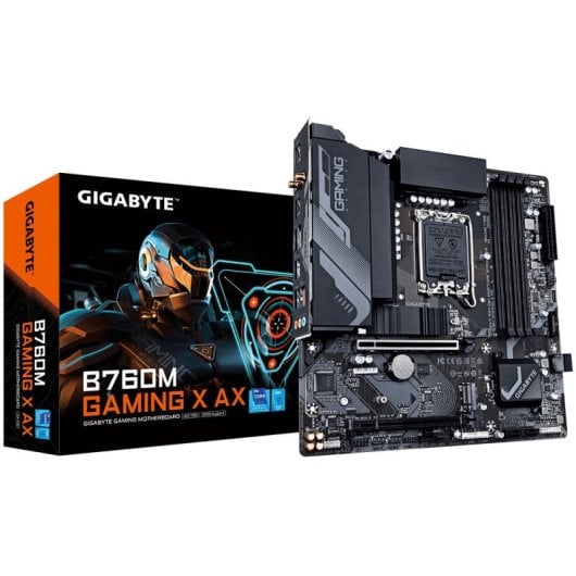 Gigabyte B760M Gaming X AX Intel B760 Express LGA 1700 micro ATX