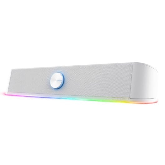 Barre de son Trust Gaming GXT 619 Thorne/ 12W/ 2.0/ Blanc