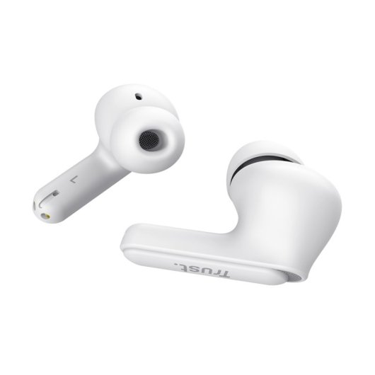 Trust Yavi ENC V1.0 Auriculares Bluetooth con Estuche de Carga Blancos