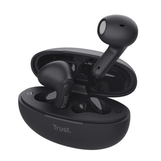 Affidati alle cuffie Bluetooth Yavi ENC con custodia di ricarica / nere