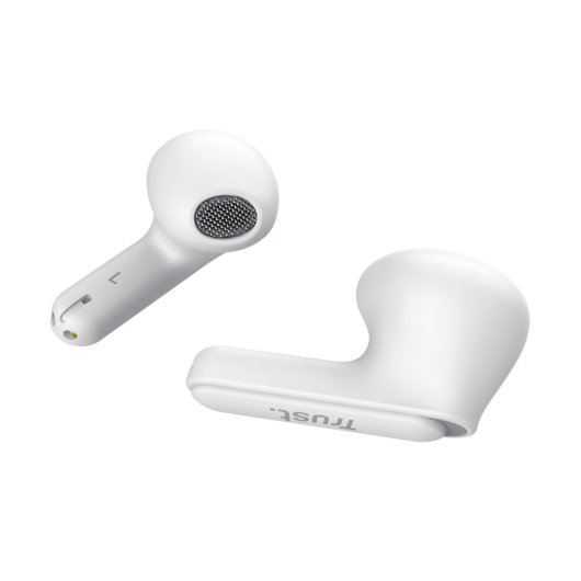 Affidati alle cuffie Bluetooth Yavi ENC con custodia di ricarica/bianco