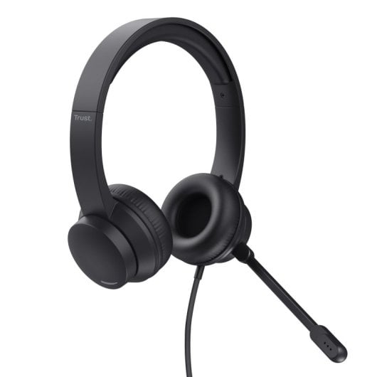 Trust HS-201 Headset USB com Microfone Preto