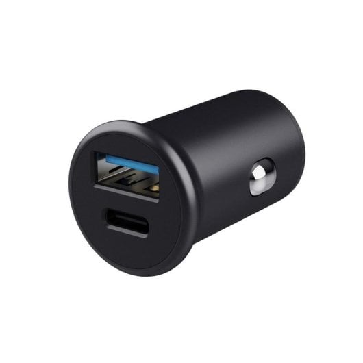 Trust Maxo Caricabatterie da Auto USB e USB-C 38W Nero