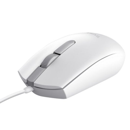 Trust TM-101 Mouse USB 1200 DPI Bianco