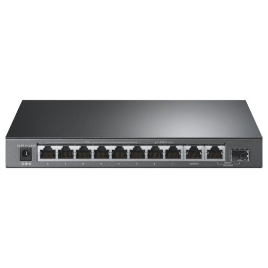 TP-Link TL-SG1210PP Switch Não-Gerido Gigabit Ethernet 10 Portas PoE Preto