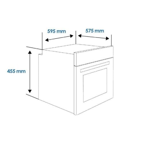 Aspes AHM9500DCN Horno Multifunción 50L A Negro